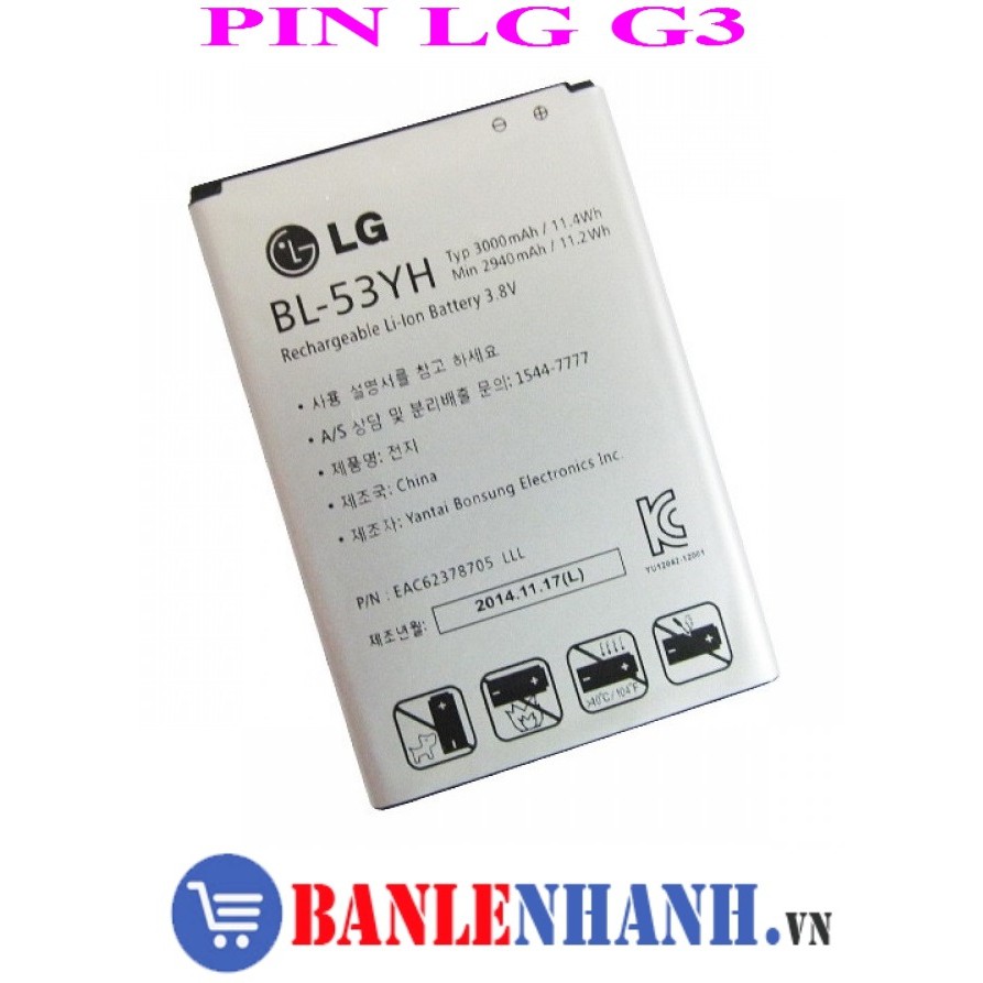 PIN LG G3 D855