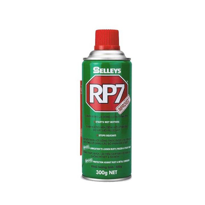 RP7 SELLEYS 150g, 350g Xịt Bôi Trơn Và Bảo Vệ Thiết Bị Chống Rỉ Sét.