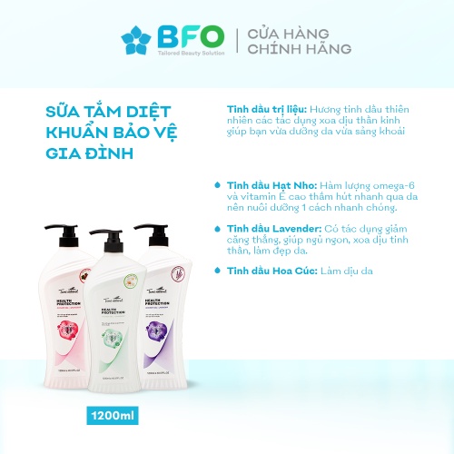 Sữa Tắm Lavender Tami Natural Tiết Kiệm Giúp Làm Sạch Da Dưỡng Ẩm Và Trắng Da Cho Gia Đình Bạn Dung Tích 1200ml