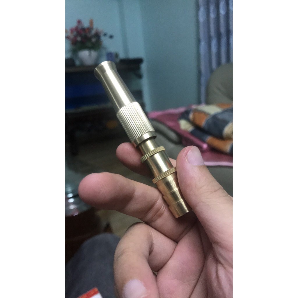 Vòi Xịt Nước Tăng Áp Suất Nước Tưới Cây, Phun Cây cảnh ( Tặng Kèm Đai Siết )