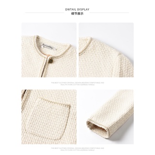 (ORDER TAOBAO)- ÁO DẠ TWEED CÚC KIM LOẠI