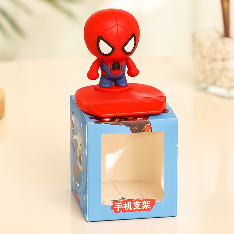 Giá đỡ điện thoại để bàn hình người nhện hoạt hình