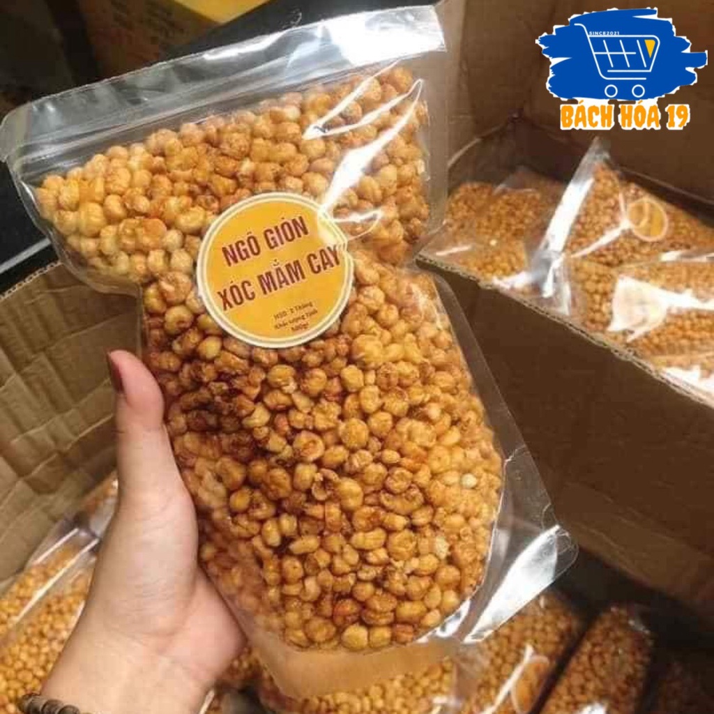 500gr NGÔ NẾP SÓC MẮM CAY GIÒN TAN SIÊU NGON