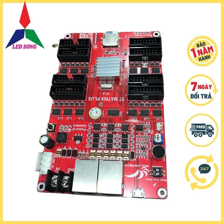 Mạch St Matrix Plus Điều Khiển Led Ma Trận p10, p5 Làm Màn Hình