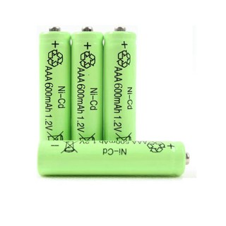 Bộ 4 pin sạc AAA 600mah 1,2V pin tiểu nhỏ lắp remote tivi ,điều hòa