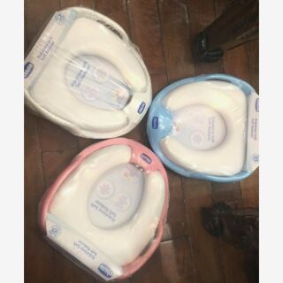 Combo bệ ngồi toilet Chicco bọc da mềm