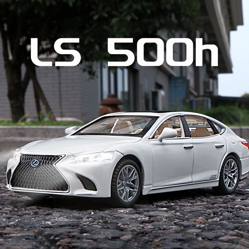 Mô Hình Xe Hơi Lexus LS500h Bằng Hợp Kim Tỉ Lệ 1: 32 Có Đèn Và Âm Thanh Sống Động