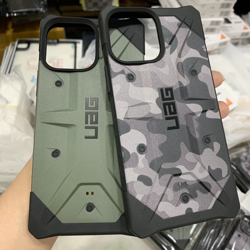 Ốp lưng iPhone 11 Pro / 11 Pro Max / 12 pro max / 13 Pro max viền dẻo chống sốc UAG
