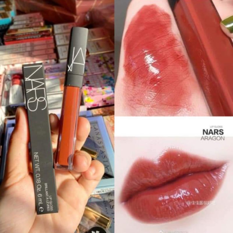 Son Kem Bóng Nars Lip Gloss - MÀU ARAGON