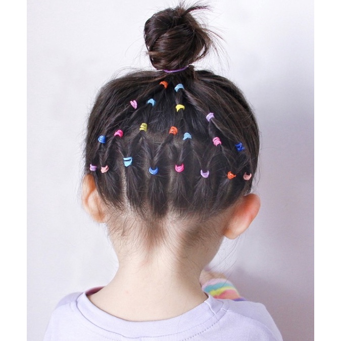 Set 1000 chun vòng cao su nhiều mầu