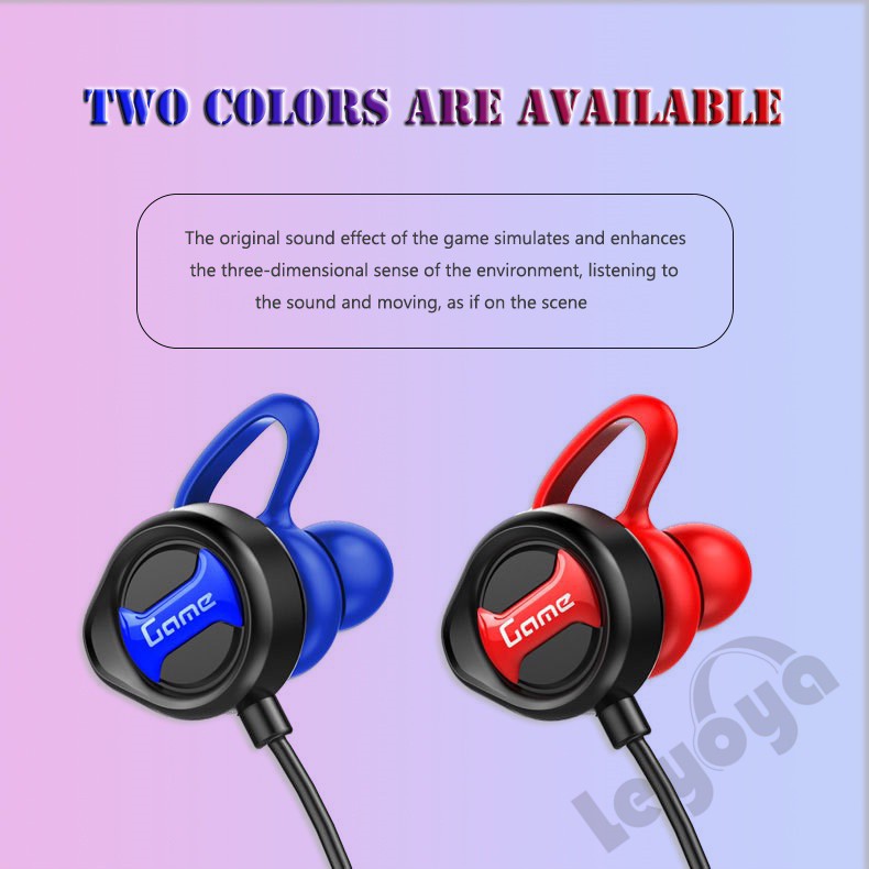 Tai nghe chơi game chụp tai Leyoya T90 chống ồn có mic dành cho game thủ PUBG Xiaomi Huawei Oppo Vivo