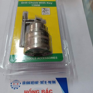 Đầu Mang Ranh  Kẹp Mũi Khoan 1.5-13mm - Trục ren dạng vỉ Đài loan