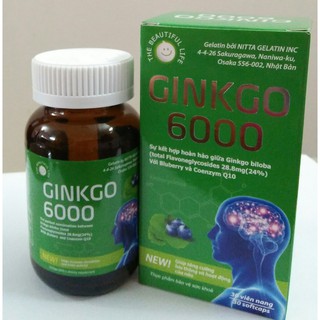 Ginkgo 6000 (Hộp 30 viên)