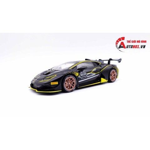 MÔ HÌNH XE LAMBORGHINI HURACAN ST EVO BLACK 1:32 ALLOY 7352