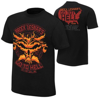 Qycd /áo phông wwe brock lesnar "go to hell"!