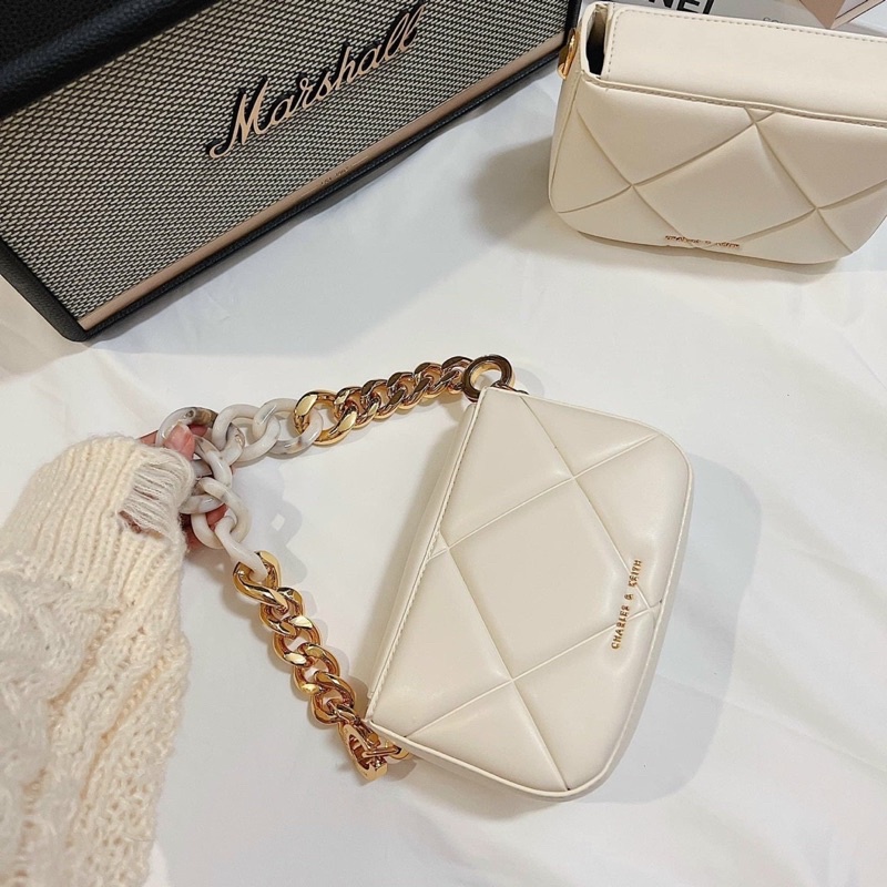 Túi ô trám size 18cm xích rủ