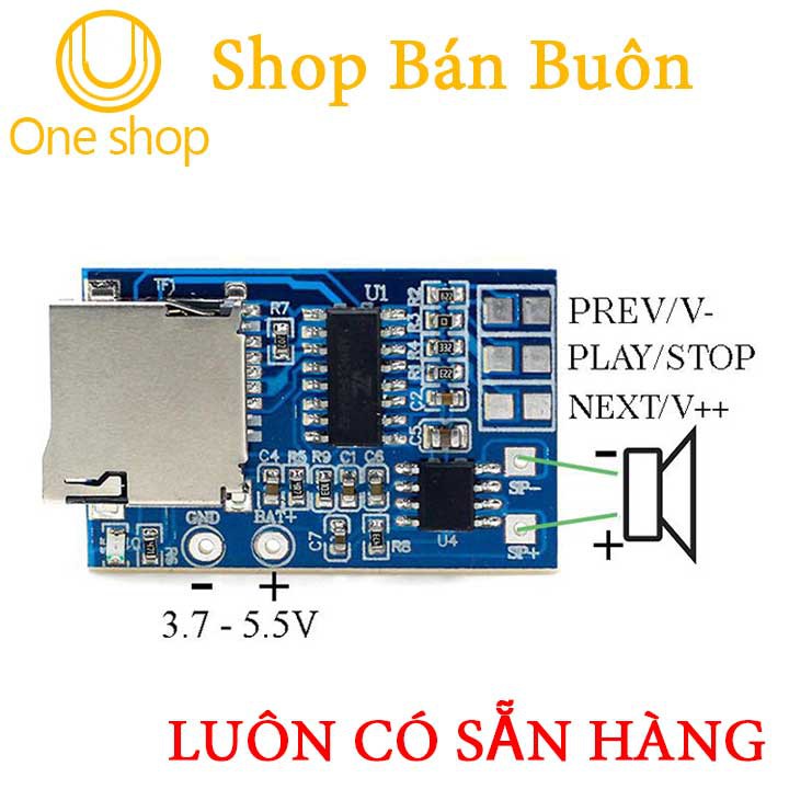 Module Giải Mã MP3 Mini Chất Lượng