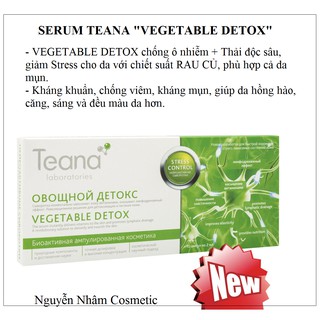 SERUM Teana VEGETABLE DETOX