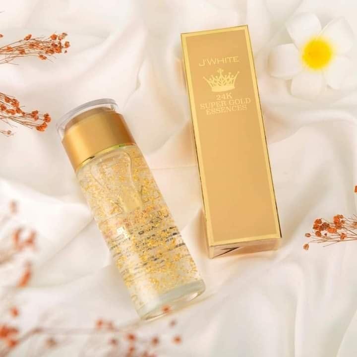 Nước hoa hồng tinh chất vàng JWHITE 24K SUPER GOLD ESSENCES 120ml