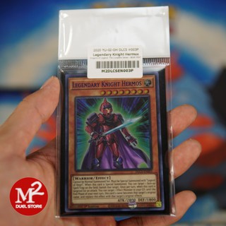Lá bài Yugioh DLCS-EN003P Legendary Knight Hermos – Ultra Rare PURPLE - Đóng gói theo tiêu chuẩn M2SCCQ-Lite