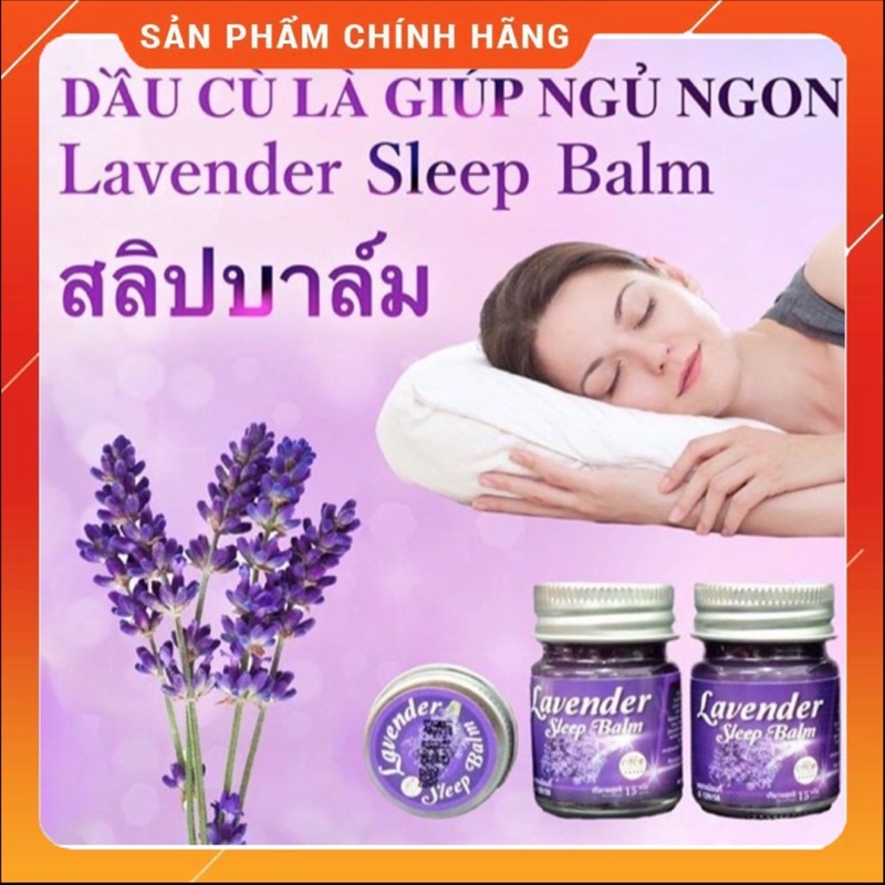 Dầu Cù Là Ngủ Ngon Thái Lan 🇹🇭 Hương Hoa Lavender