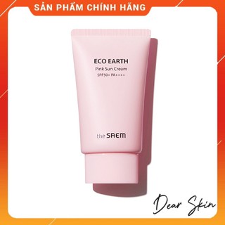 The Saem Eco Pink Kem Chống Nắng Hồng phiên bản mới 50 ml