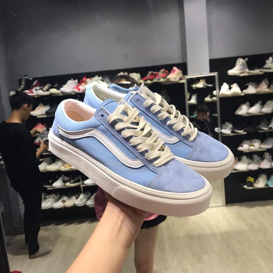 Giày Vans Old Skool Màu Xanh Ngọc [Rẻ Vô Địch]