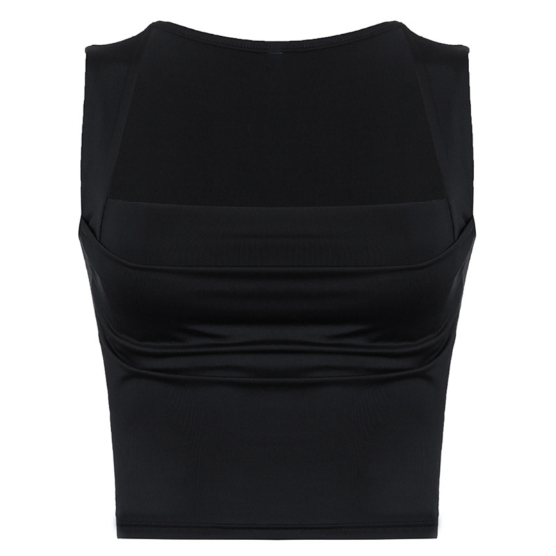 Áo Croptop Sát Nách Dáng Rộng Thời Trang Mùa Hè Quyến Rũ Cho Nữ