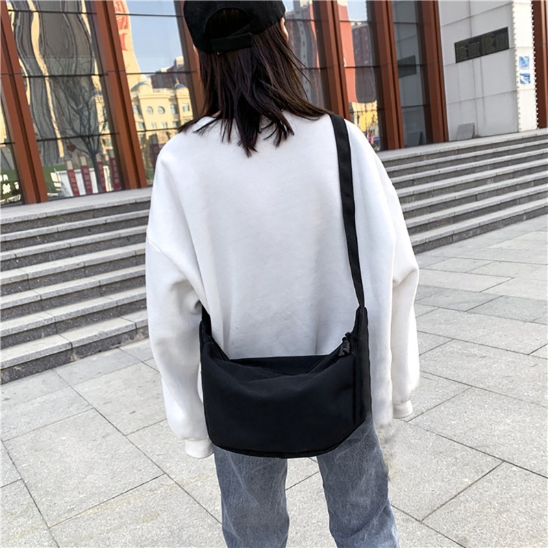 Túi Xách Canvas Sức Chứa Lớn Thời Trang Unisex