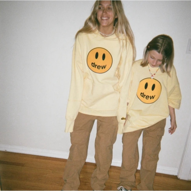 ÁO DREW HOUSE DECONSTRUCTED MASCOT HOODIE LIGHT YELLOW