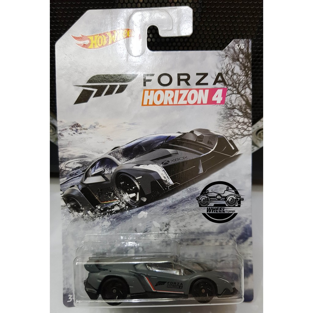 Xe mô hình đồ chơi Hotwheels 1:64 FORZA HORIZON 4 - Lamborghini Veneno
