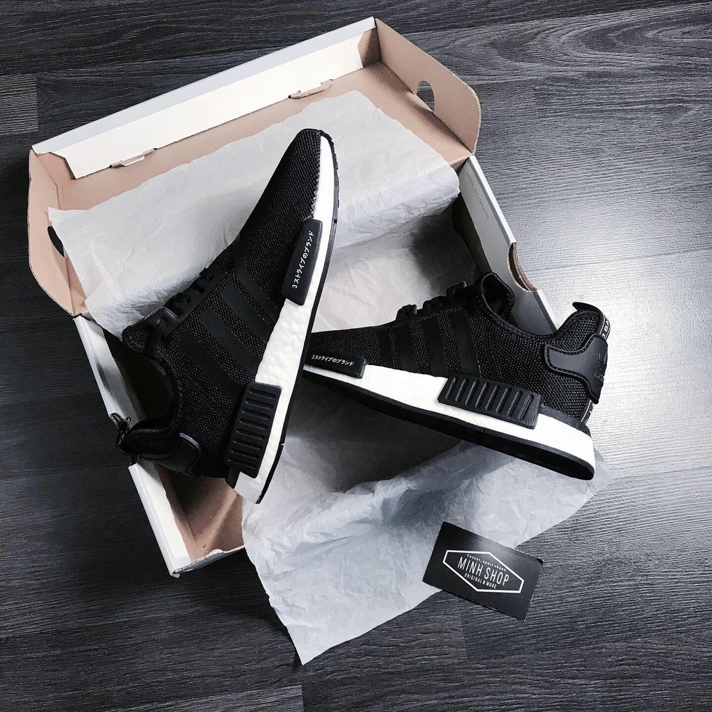 Giày Adidas_NMD R1 Japan Core Black - 6617