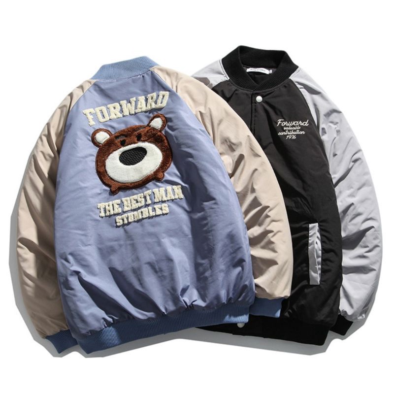 (Có clip) Áo bomber dù phao chần bông siêu ấm dày bịch nam nữ áo đôi unisex ulzzang - ẢNH THẬT