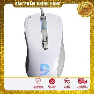 Chuột Fuhlen G90 White/Black led RGB nút bấm quang học bất tử