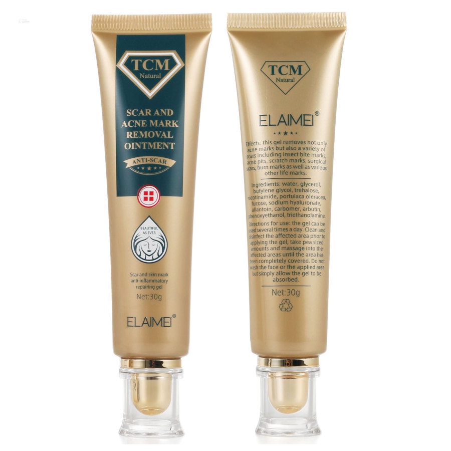 Gel Hỗ trợ giảm sẹo Và Mụn GLAMN ELAIMEI