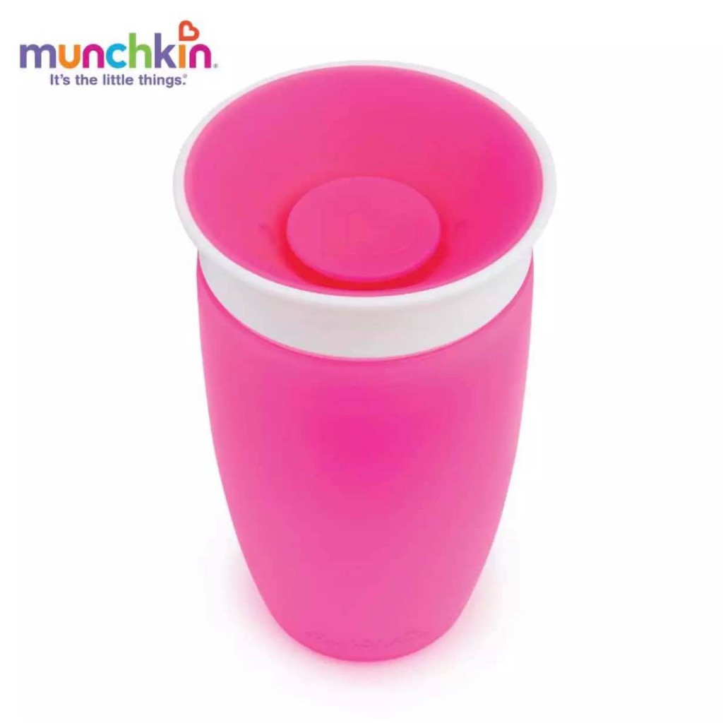 Cốc tập uống 360 độ Munchkin không tay cầm 296ml ( Giao màu ngẫu nhiên)