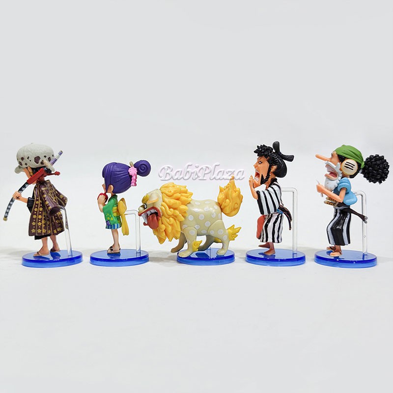 [One Piece] Set mô hình 10in1 Luffy - Zoro - Nami - Usopp - Sanji - Xay Thịt - Robin - Franky - Brook