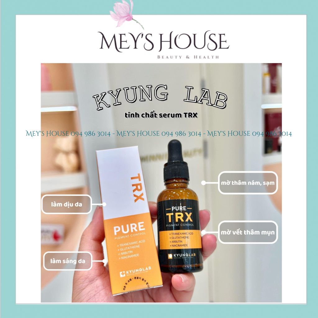 Tinh chất mờ thâm, giảm nám, trắng da KyungLab Pure TRX Pigment Control 30ml