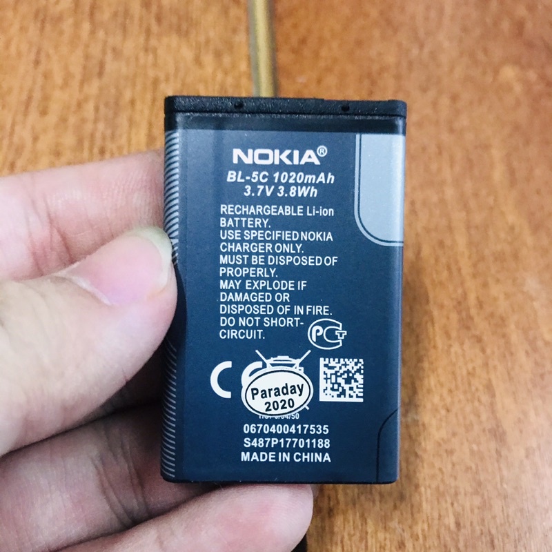 Pin 5c cho điện thoại Nokia 1280, 1110i, 1200