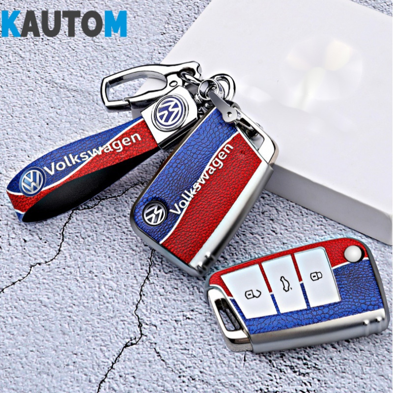 Túi Đựng Chìa Khóa Xe Hơi Volkswagen Tayron Golf 7 Bora Lamando Teramont Tharu T-ROC Lavida Ốp