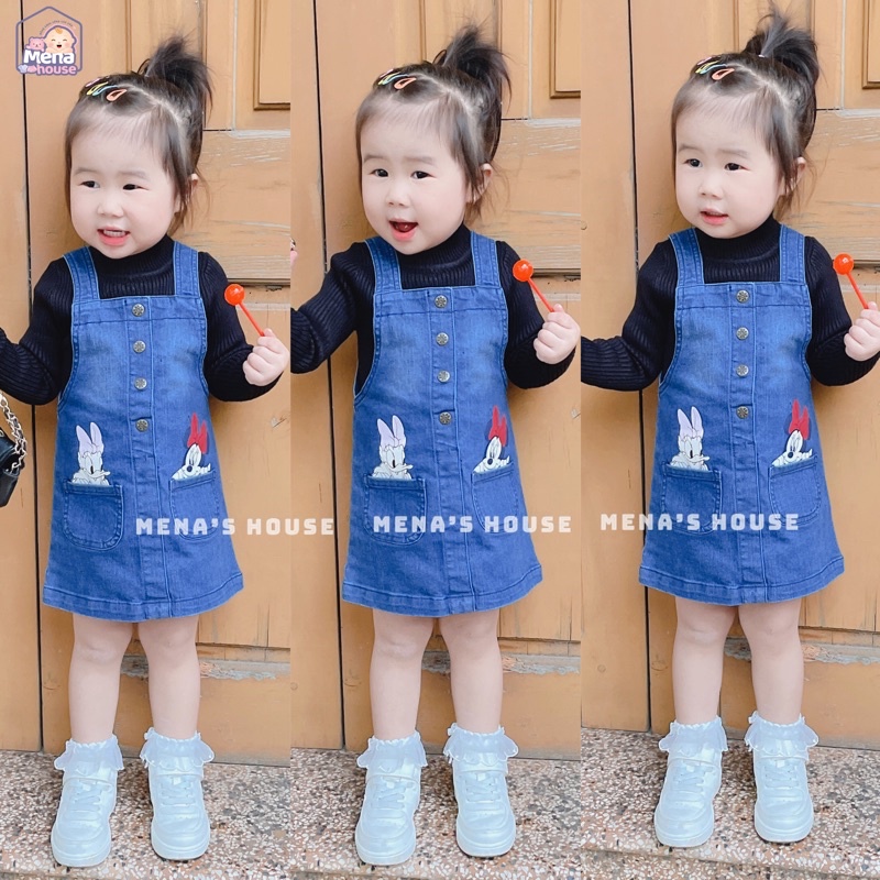 Váy Yếm Jean Disney {ẢNH THẬT}