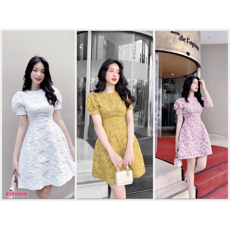 Váy đầm đi tiệc đẹp sang trọng kín đáo Sisiro Dress