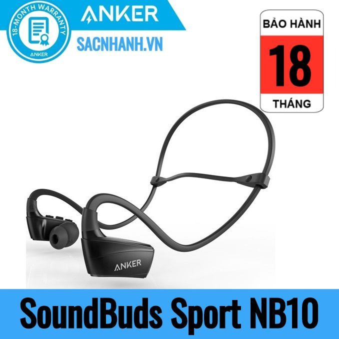 Tai Nghe Bluetooth Anker SoundBuds Sport NB10 - A3260