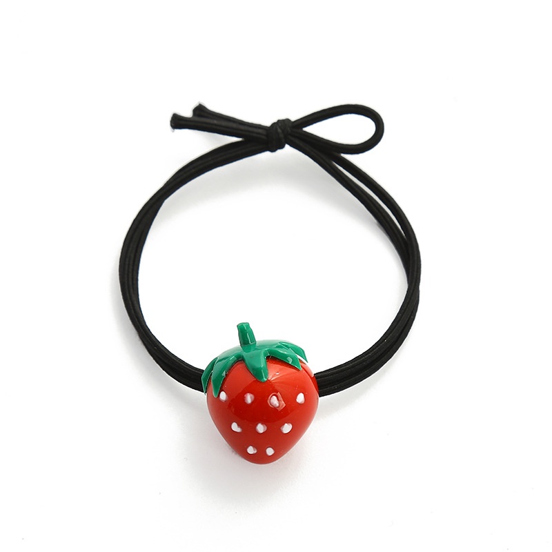 Dây cột tóc trái cherry và trái dâu bền chắc giá rẻ, nữ tính PK630