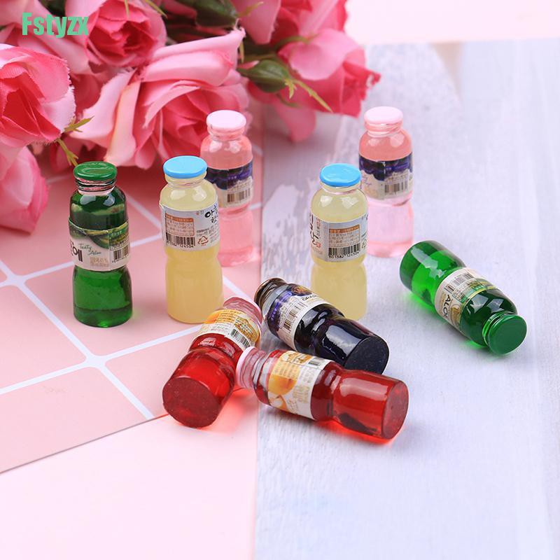 fstyzx 2Pcs dollhouse miniature drink props korean drinks miniature ornaments