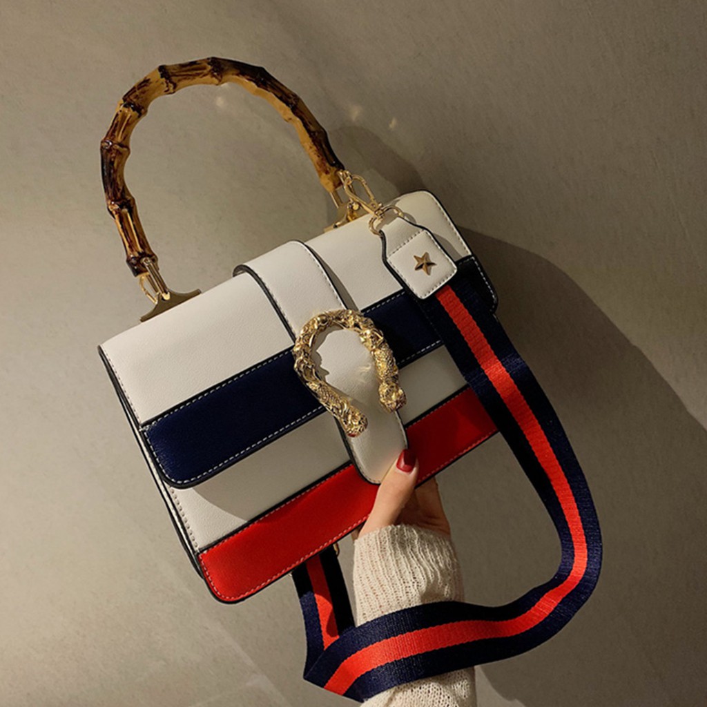 Túi xách nữ đeo chéo bản to hàng quảng châu cao cấp - Lupine