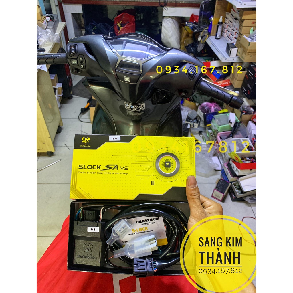 Thiết Bị Nâng Cấp Chống Cướp 2m Xe HONDA SH 125i/150i 2022 2023 2024 Cao Cấp