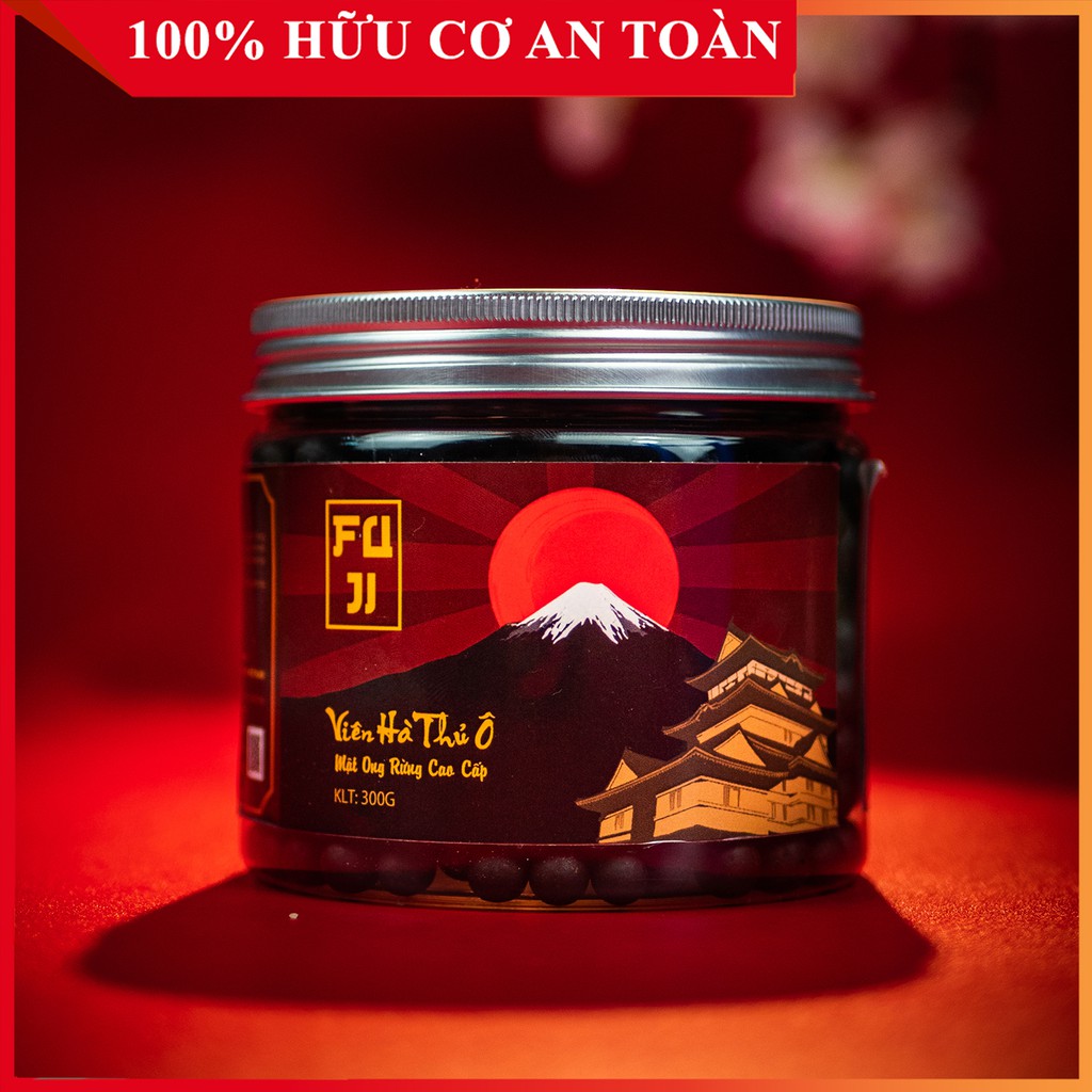 Hà Thủ Ô Mật Ong Rừng Cao Cấp FUJI 300g , Viên Hà Thủ Ô Mật Ong Bí Truyền Nhật Bản, Dạng Viên Ngọt Dễ Ăn.