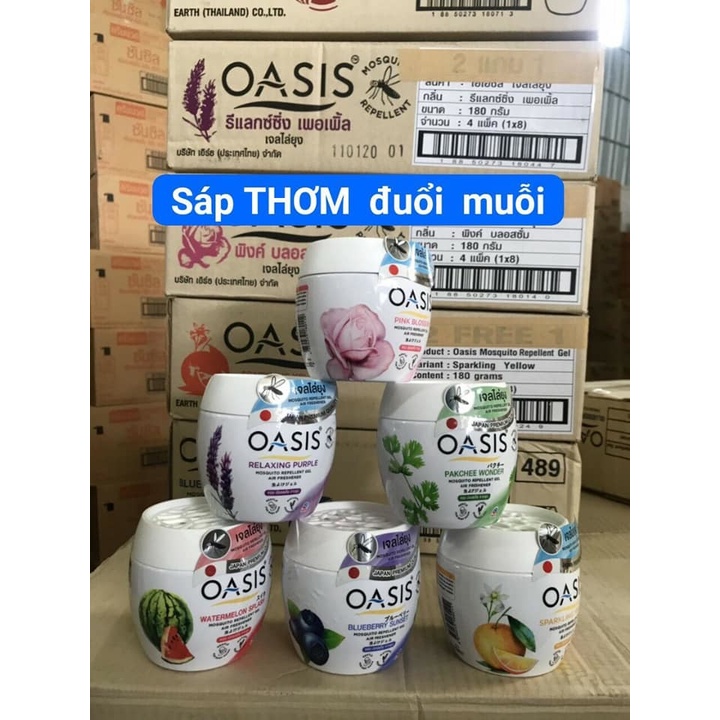 Sáp thơm phòng đuổi muỗi Oasis