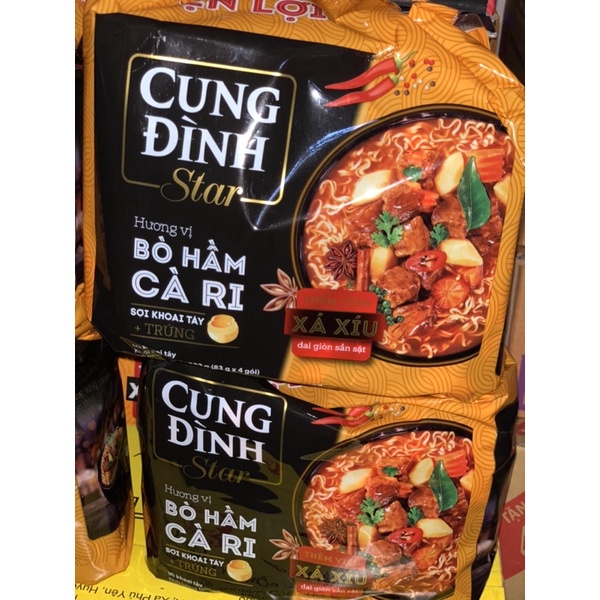 Mì cung đình Star Bò hầm cà ri, Thịt bằm cà chua 89g | BigBuy360 - bigbuy360.vn